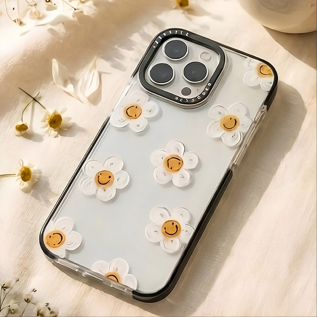 Ốp Lưng Iphone Hoa Cúc Trắng - Sunny Daisy Vibes ☀️🌼