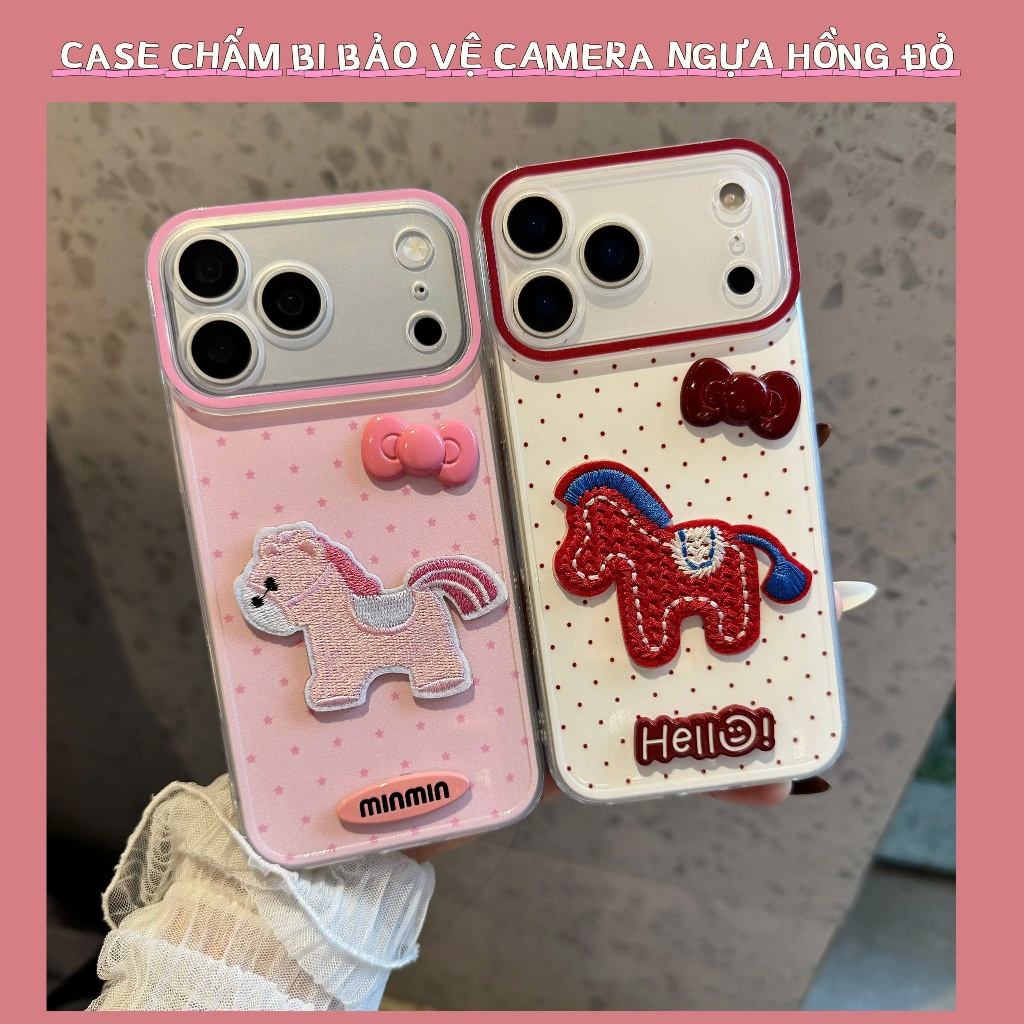 🎀Ốp Lưng Iphone Ngựa Xinh -Sweet Pony Charm🐴 Full dòng tất cả các mã Iphone