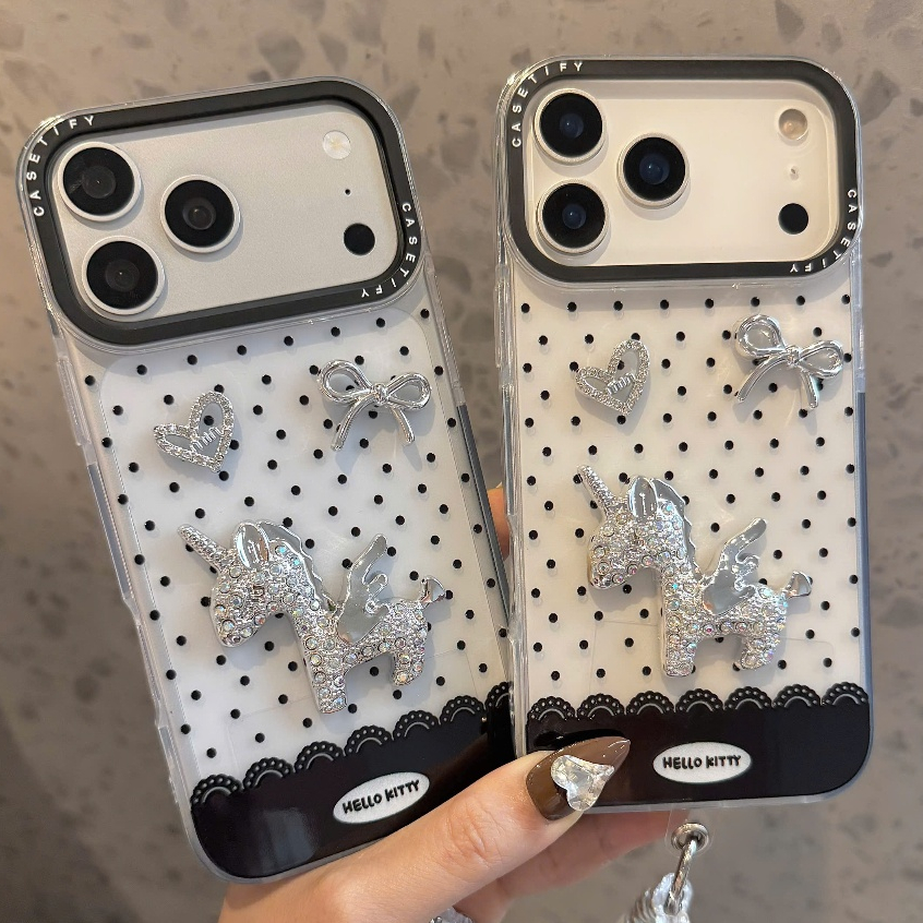 ✨ Ốp Lưng Iphone Ốp Lưng Kỳ Lân Lấp Lánh Sang Xịn - Crystal Unicorn Chic🦄