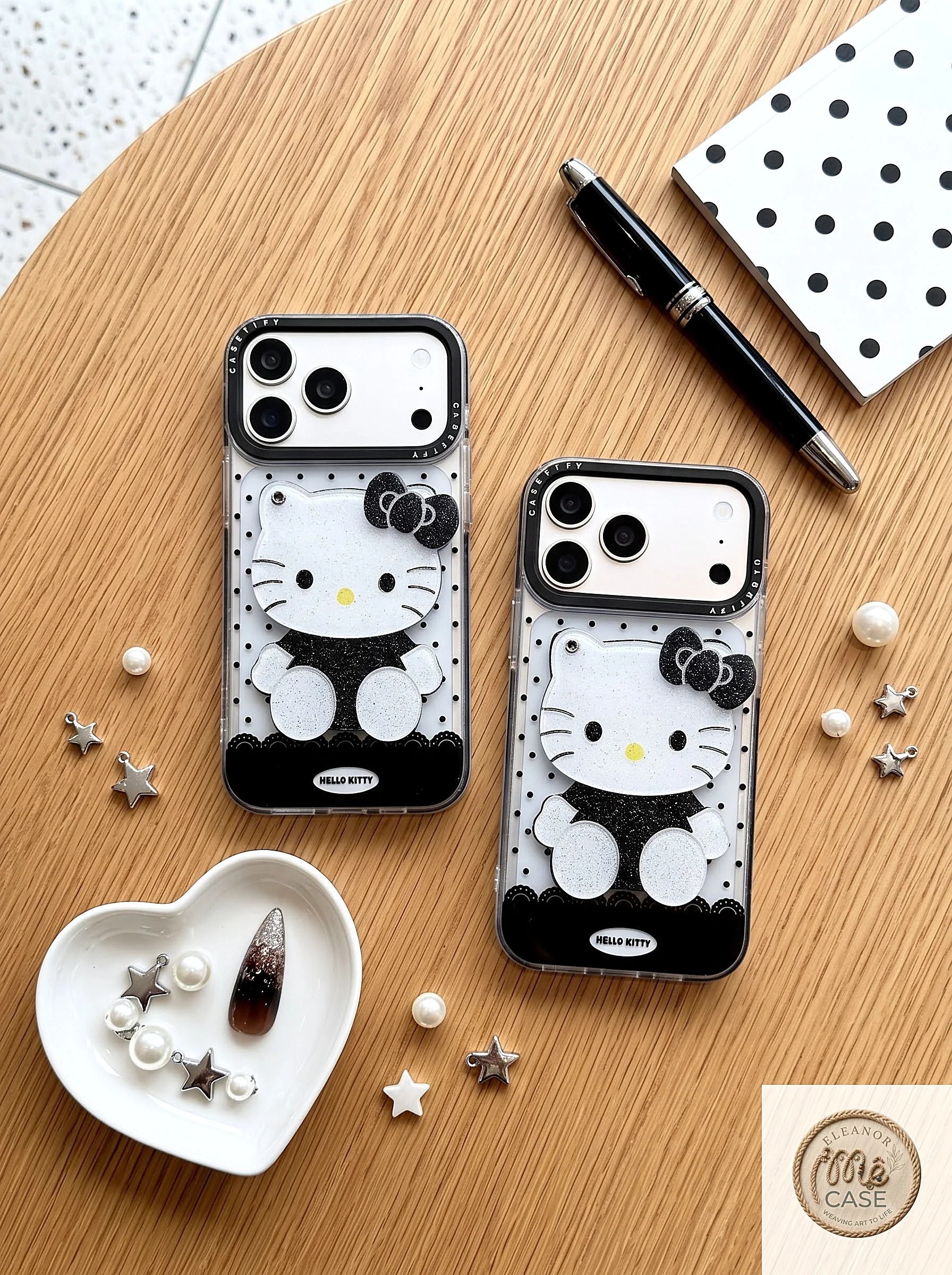 MÃ 93. 🌟 Ốp Lưng Iphone Mèo Kitty Tiên Hắc Ám - Siu Xinhh Dành Cho Dế Yêu Của Bạn