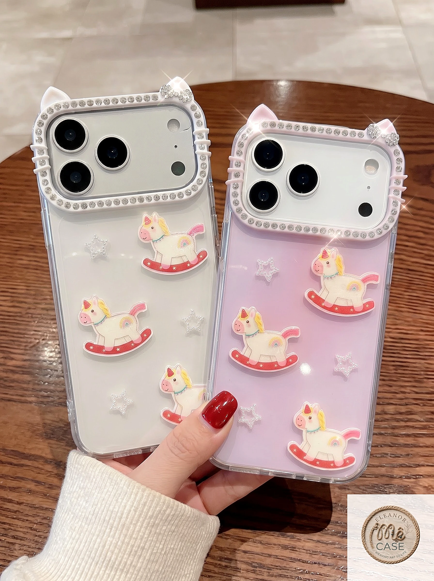 ỐP LƯNG IPHONE NGỰA GỖ DREAMY UNICORN – ĐÁNH THỨC SỰ ĐÁNG YÊU TRONG BẠN! ✨