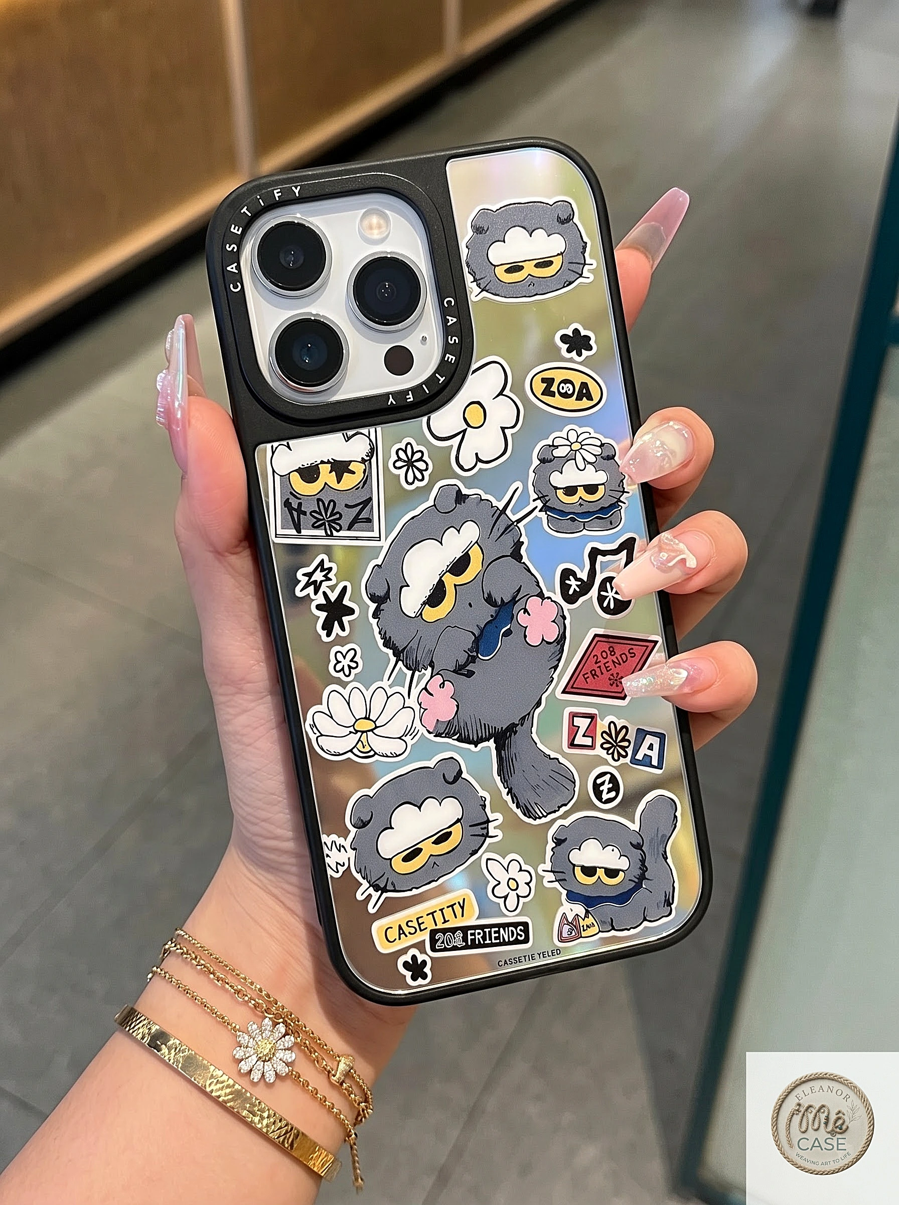MÃ 32. Ốp Lưng Mèo Mặt Ngốc Vô Tri Cho iPhone - Case Điện Thoại Độc Đáo Ngộ Nghĩnh