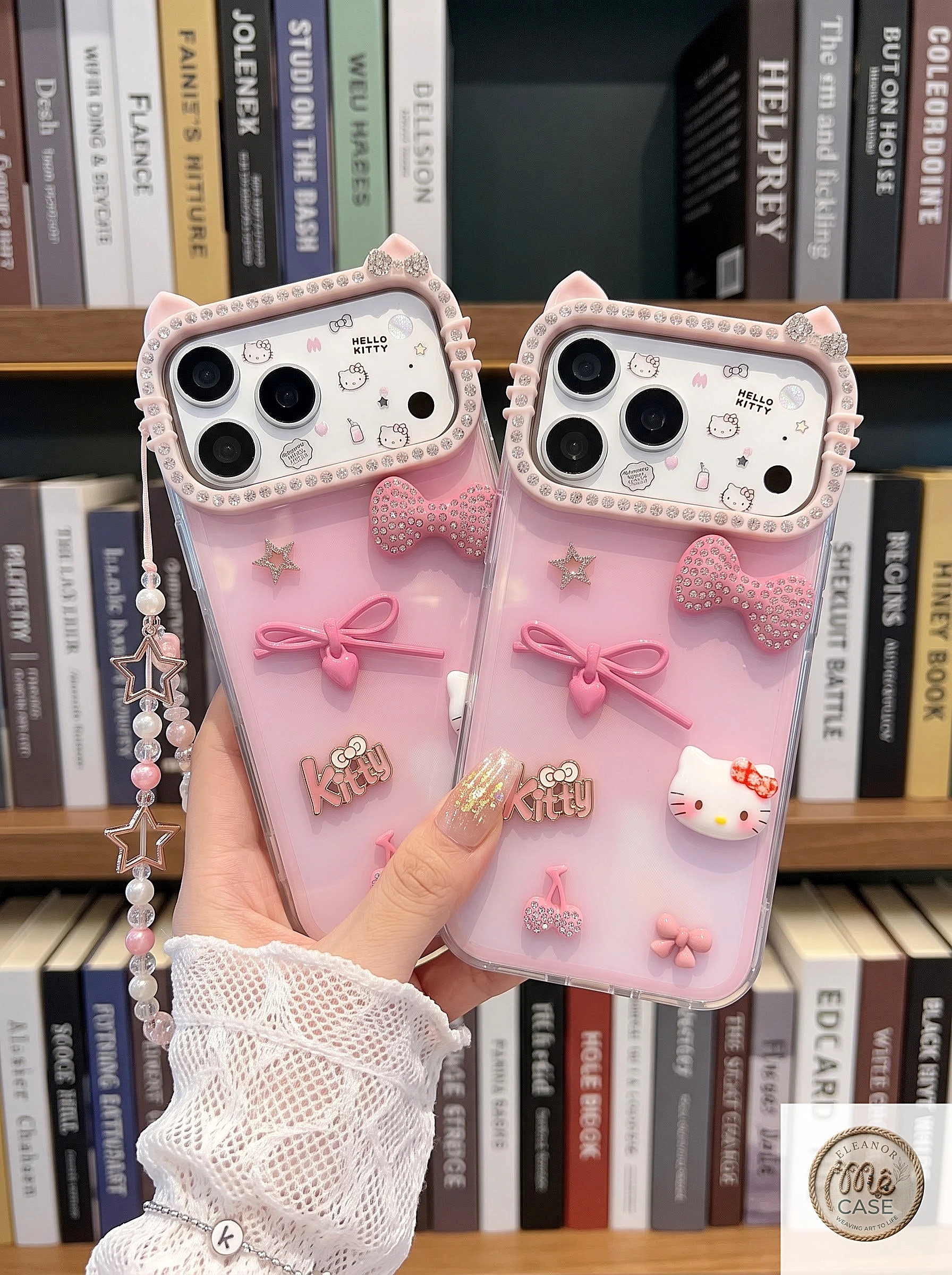 MÃ 70. Ốp Lưng iPhone Cute Candy Kitty - Cầm Là Thích - Dùng Là Phê