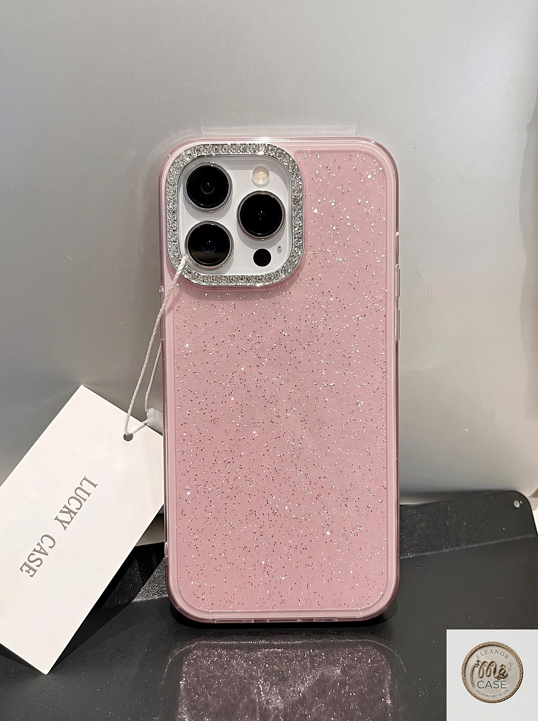 Ốp Lưng iPhone Nhũ Cát Mịn