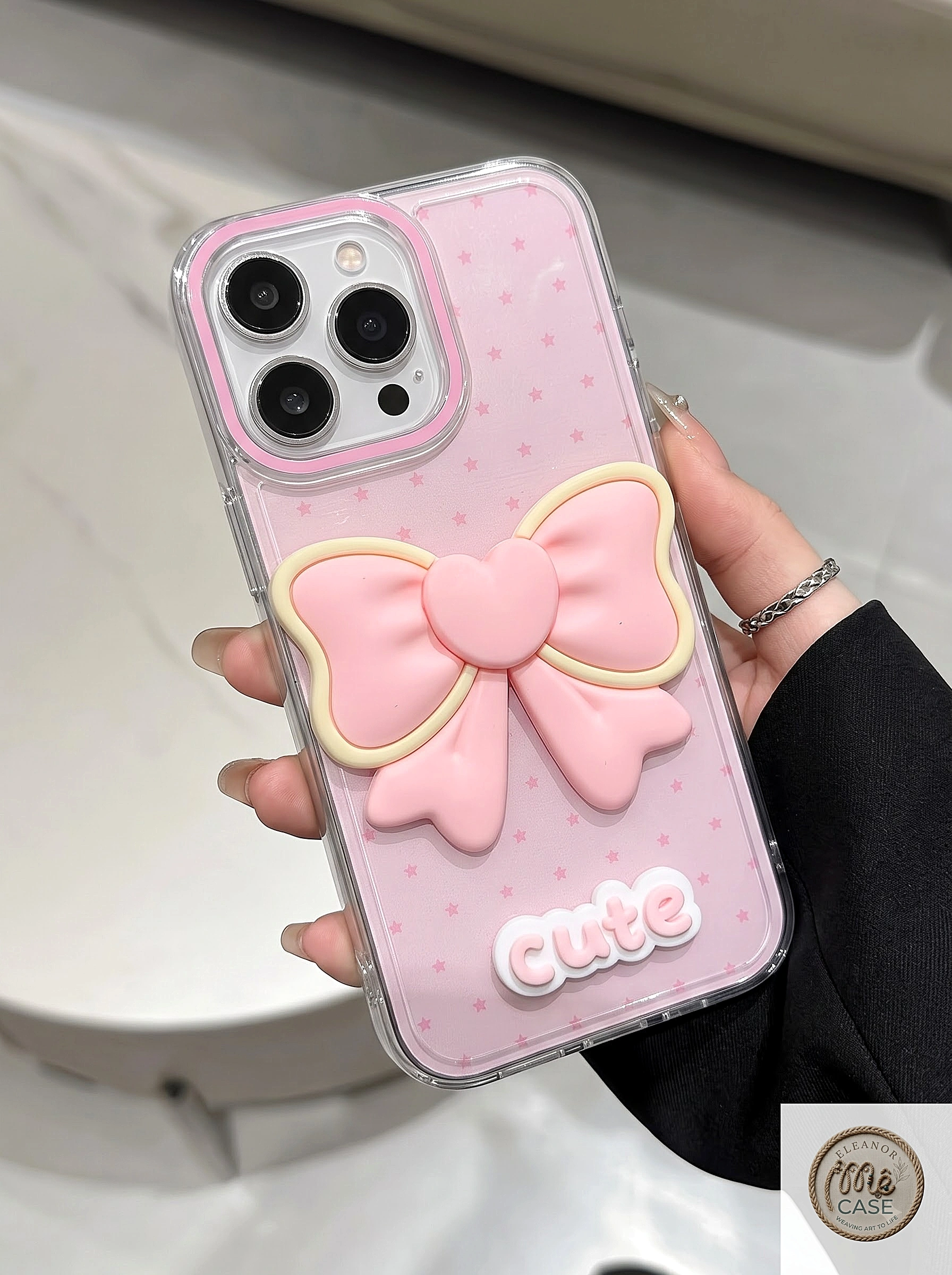 🎀 Ốp lưng iPhone Bow Cute Edition - Nơ Nổi Siêu Xinh💕💞