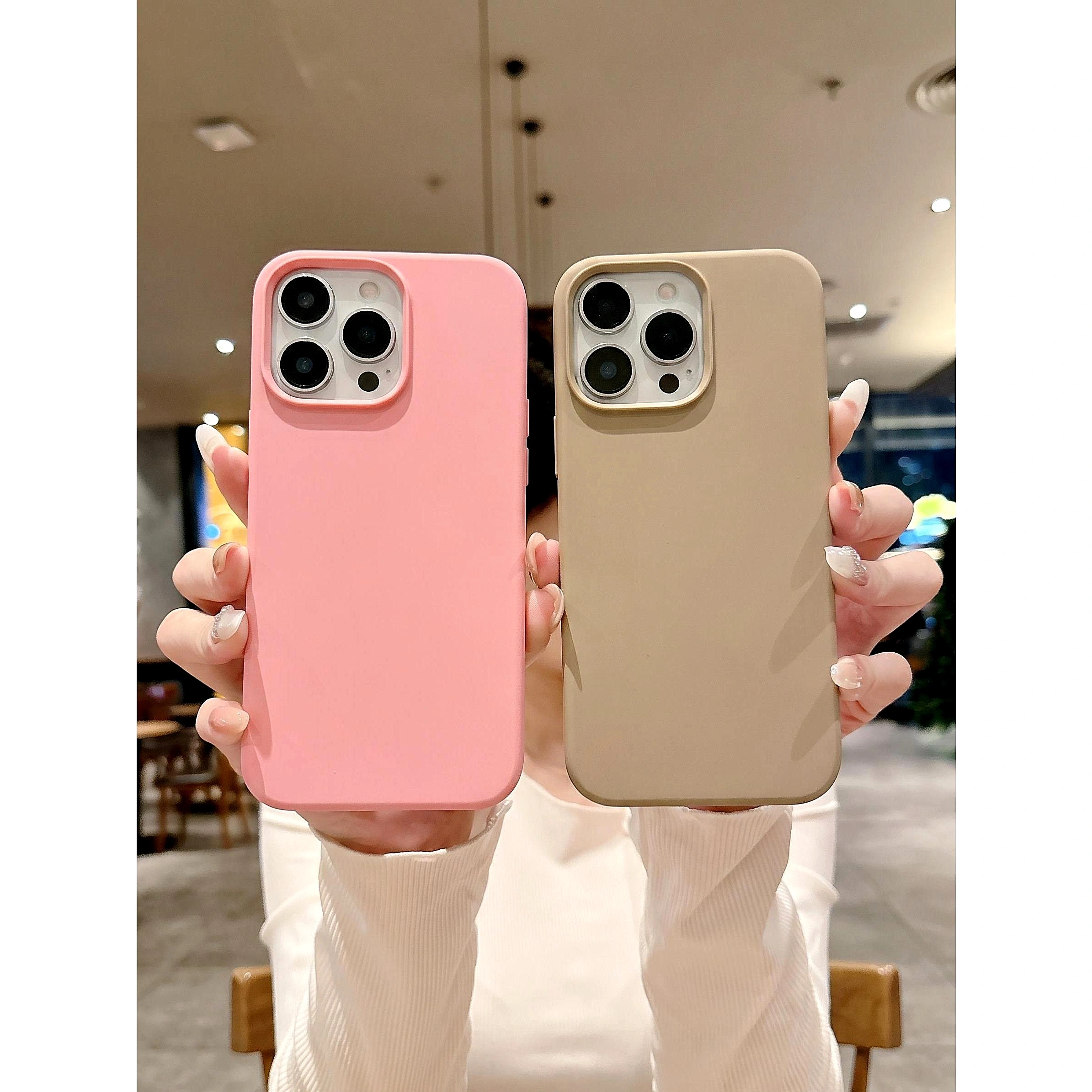 Ốp Lưng iPhone Chống Bẩn Mịn Nhiều Màu Bảo Vệ Camera Toàn Diện1 - mê case