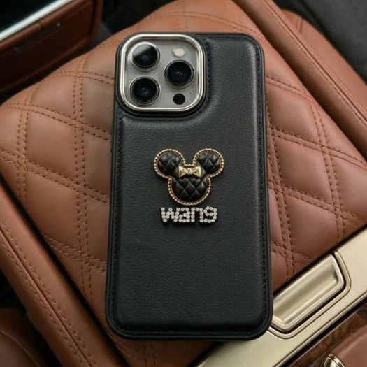 ỐP LƯNG IPHONE GẮN CHARM SANG TRỌNG 🐻🐉 -CLASSY CHARM COLLECTION 💎🖤