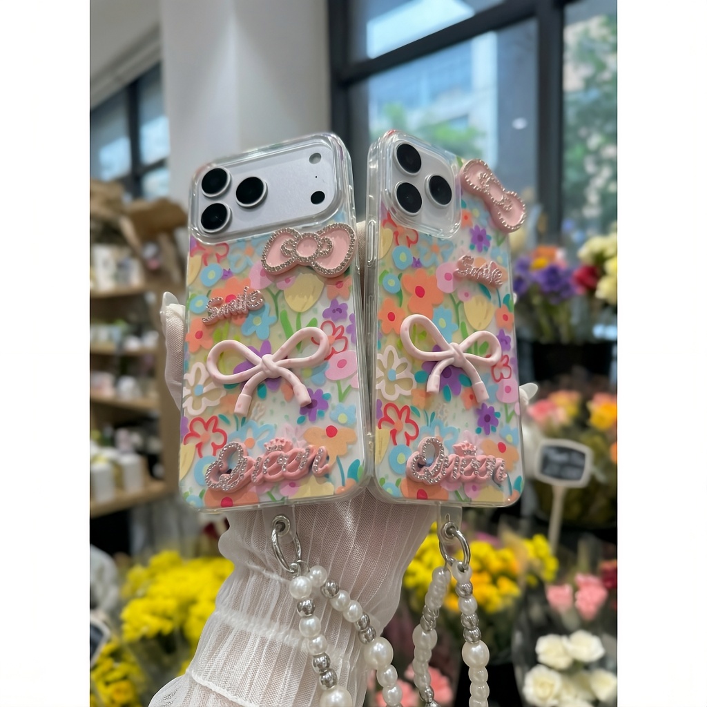 Ốp Lưng iPhone Nơ Hoa Rực Rỡ - Mùa Hè Vui Tươi
