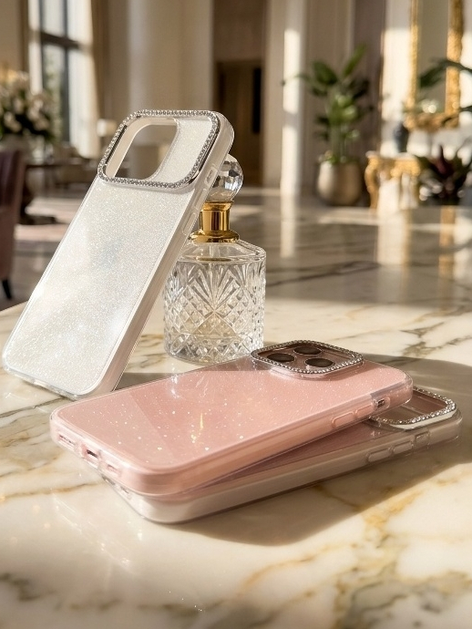 Ốp Lưng iPhone Nhũ Cát Mịn