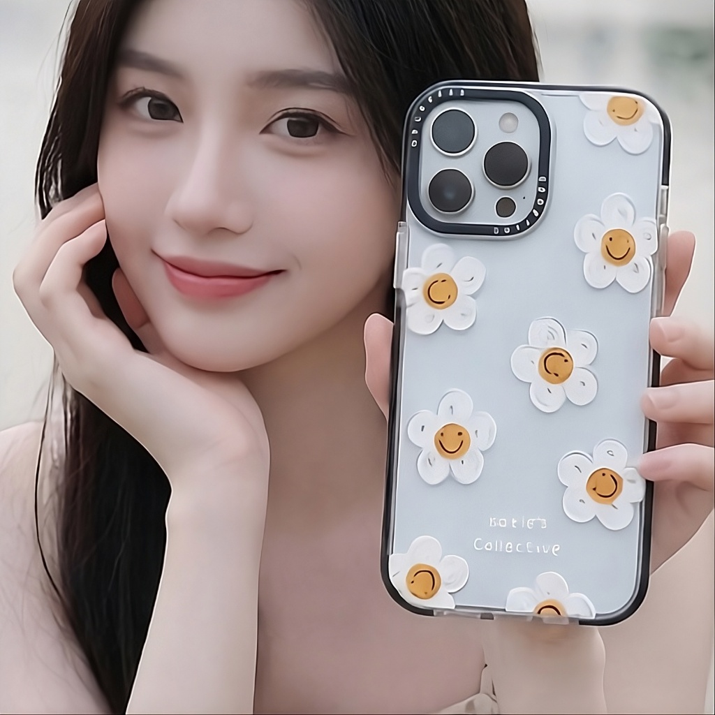 Ốp Lưng Iphone Hoa Cúc Trắng - Sunny Daisy Vibes ☀️🌼