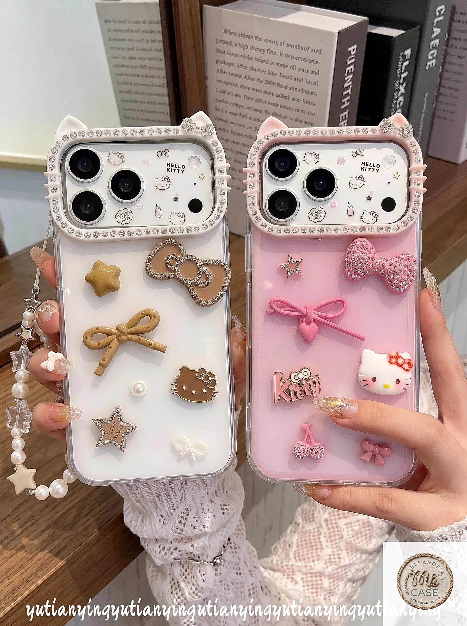 MÃ 70. Ốp Lưng iPhone Cute Candy Kitty - Cầm Là Thích - Dùng Là Phê