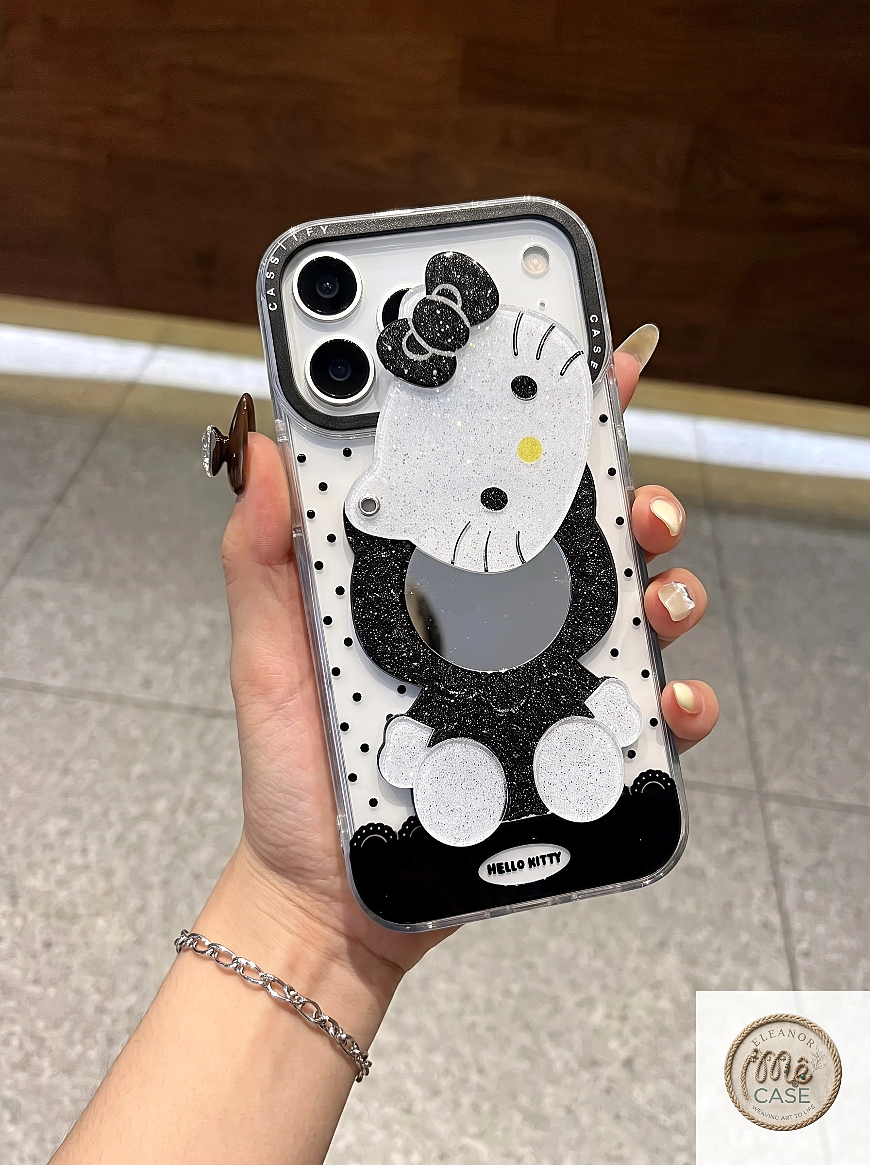MÃ 93. 🌟 Ốp Lưng Iphone Mèo Kitty Tiên Hắc Ám - Siu Xinhh Dành Cho Dế Yêu Của Bạn