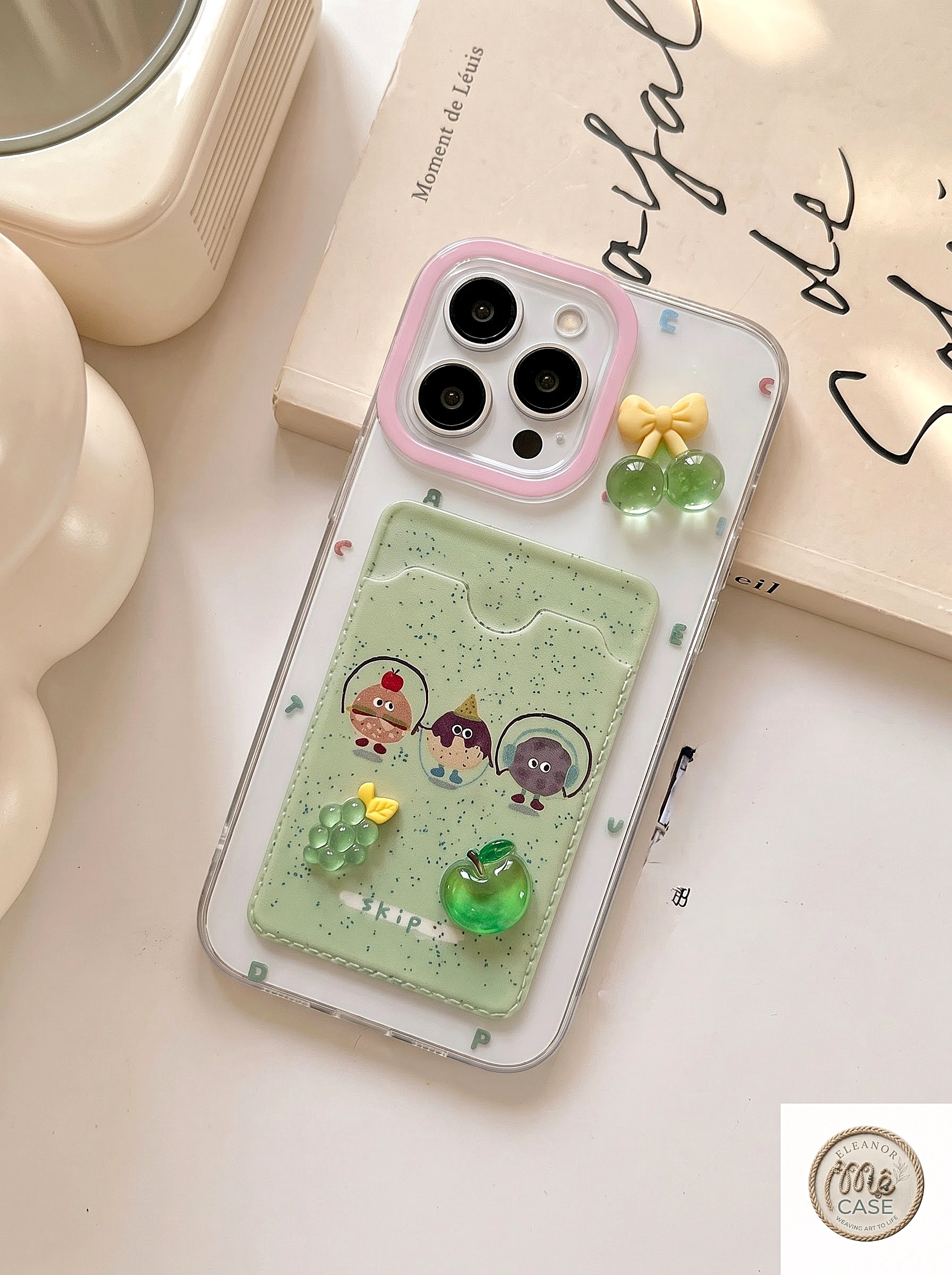 MÃ 125. ỐP LƯNG IPHONE - ỐP VÍ DỄ THƯƠNG MỘNG MƠ