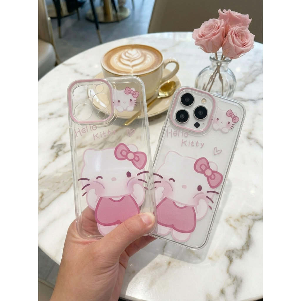 Ốp Lưng iPhone Kitty Cute Hồng