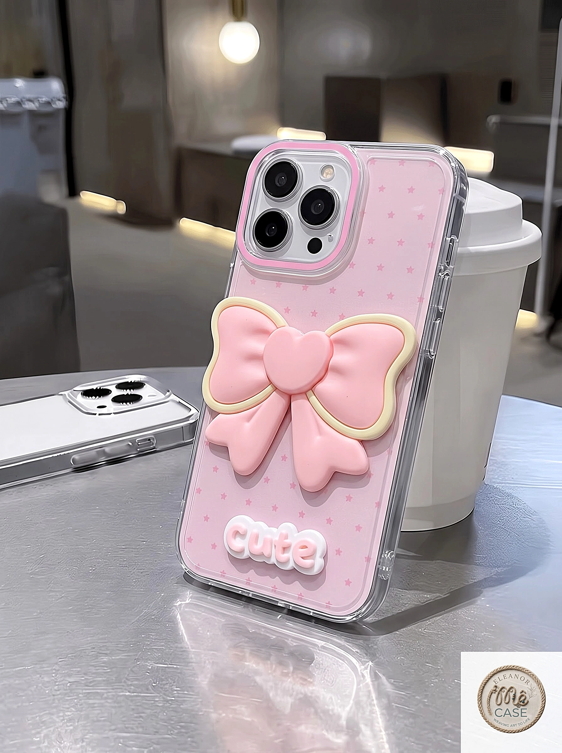🎀 Ốp lưng iPhone Bow Cute Edition - Nơ Nổi Siêu Xinh💕💞