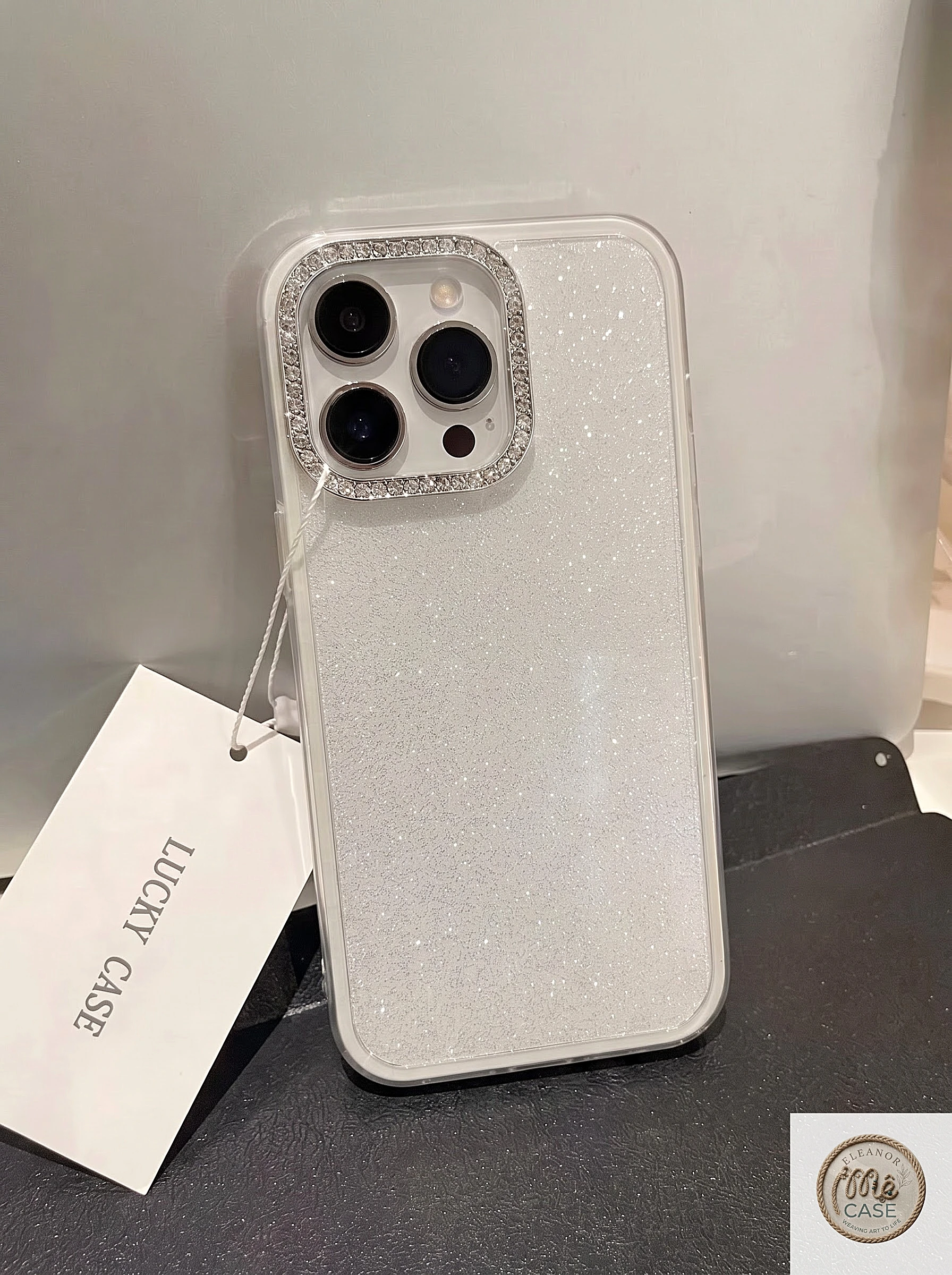 Ốp Lưng iPhone Nhũ Cát Mịn