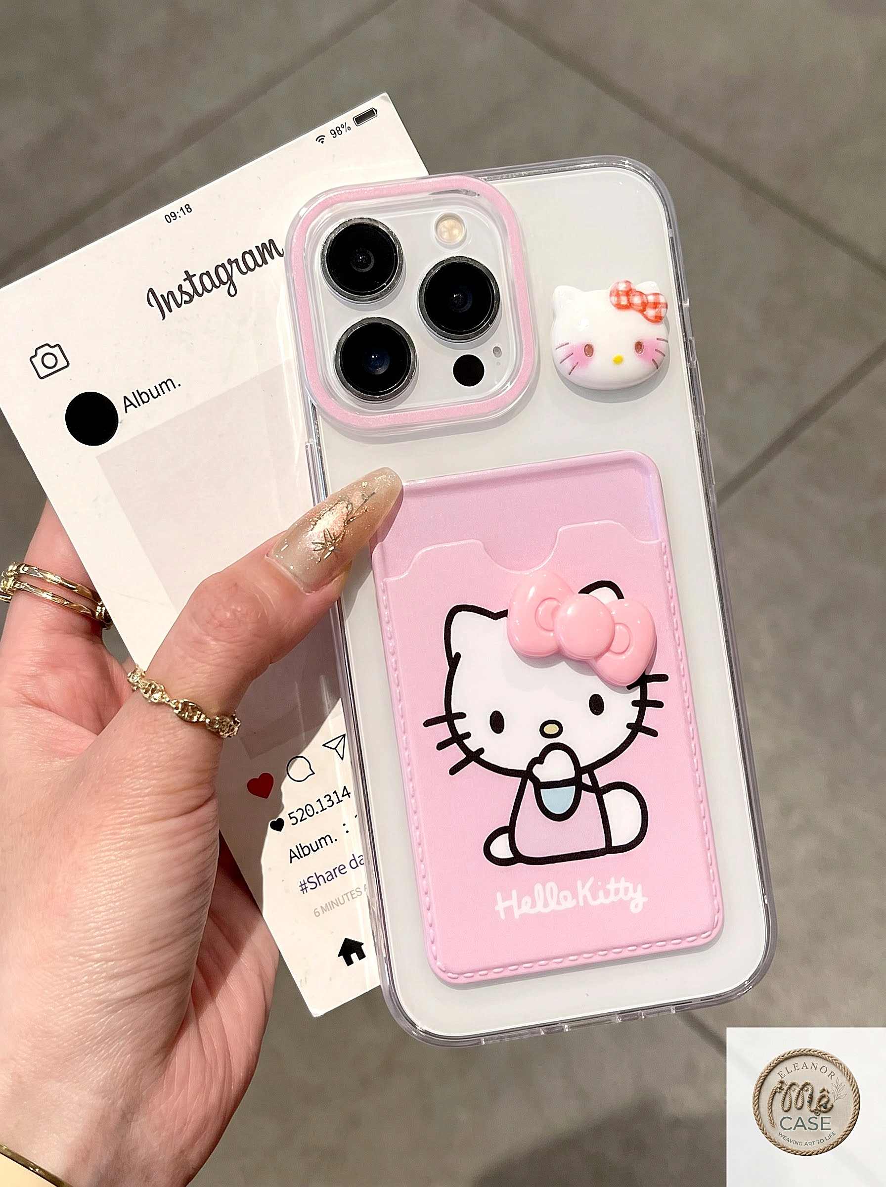 MÃ 125. ỐP LƯNG IPHONE - ỐP VÍ DỄ THƯƠNG MỘNG MƠ
