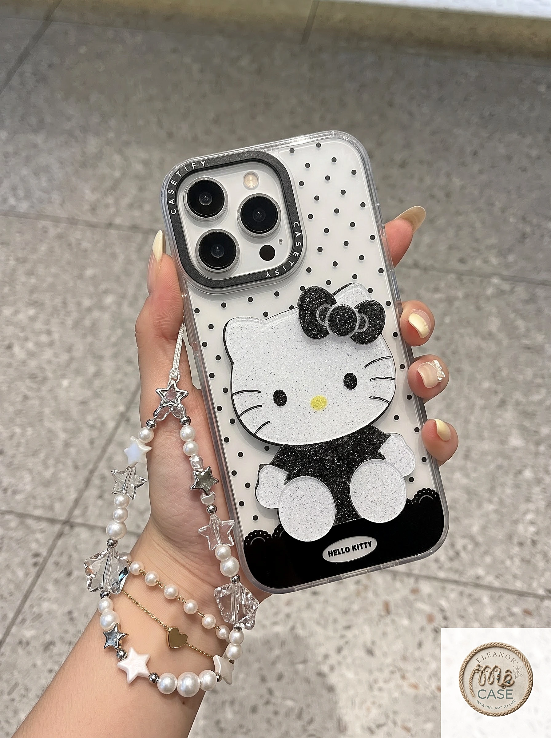 MÃ 93. 🌟 Ốp Lưng Iphone Mèo Kitty Tiên Hắc Ám - Siu Xinhh Dành Cho Dế Yêu Của Bạn