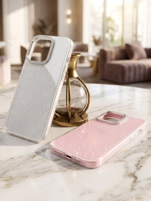 Ốp Lưng iPhone Nhũ Cát Mịn