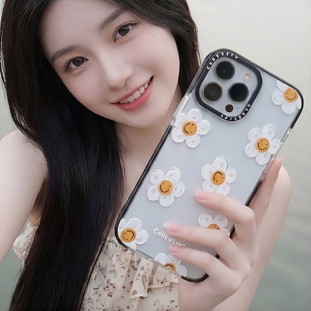 Ốp Lưng Iphone Hoa Cúc Trắng - Sunny Daisy Vibes ☀️🌼
