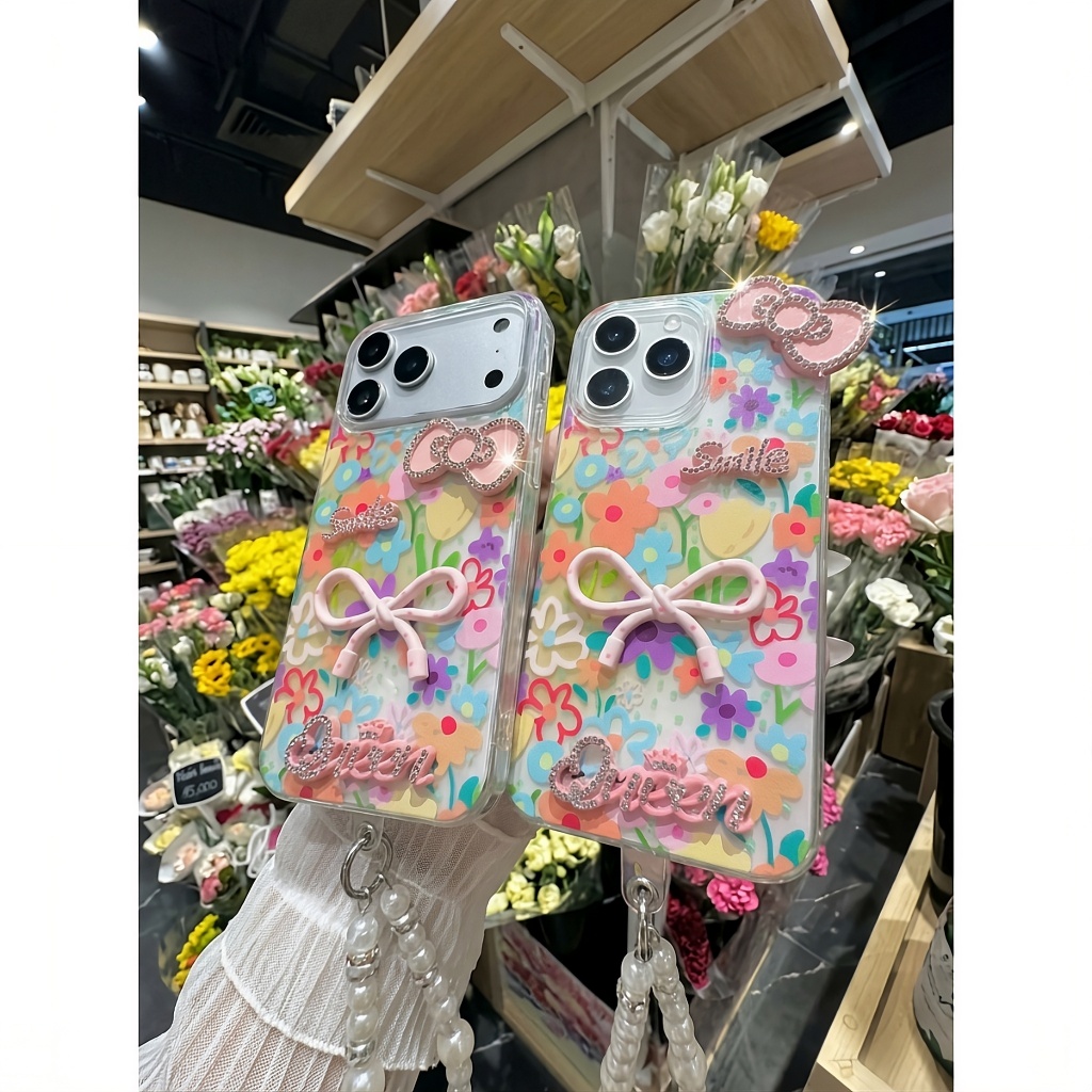 Ốp Lưng iPhone Nơ Hoa Rực Rỡ - Mùa Hè Vui Tươi