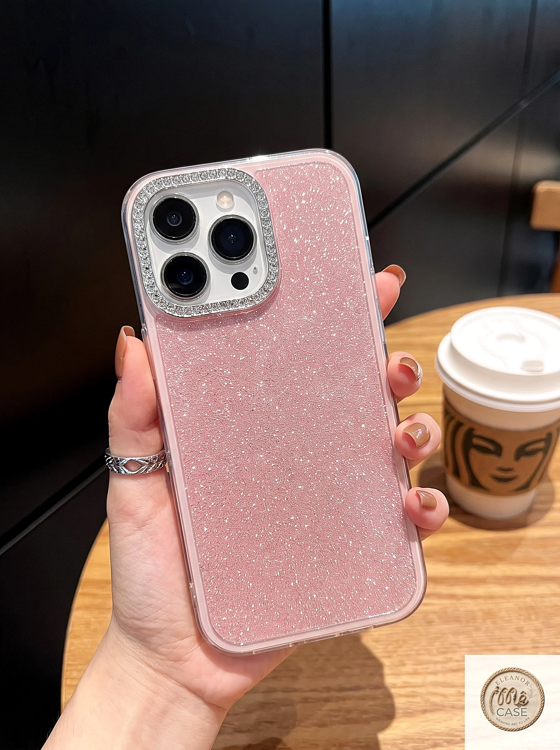 Ốp Lưng iPhone Nhũ Cát Mịn