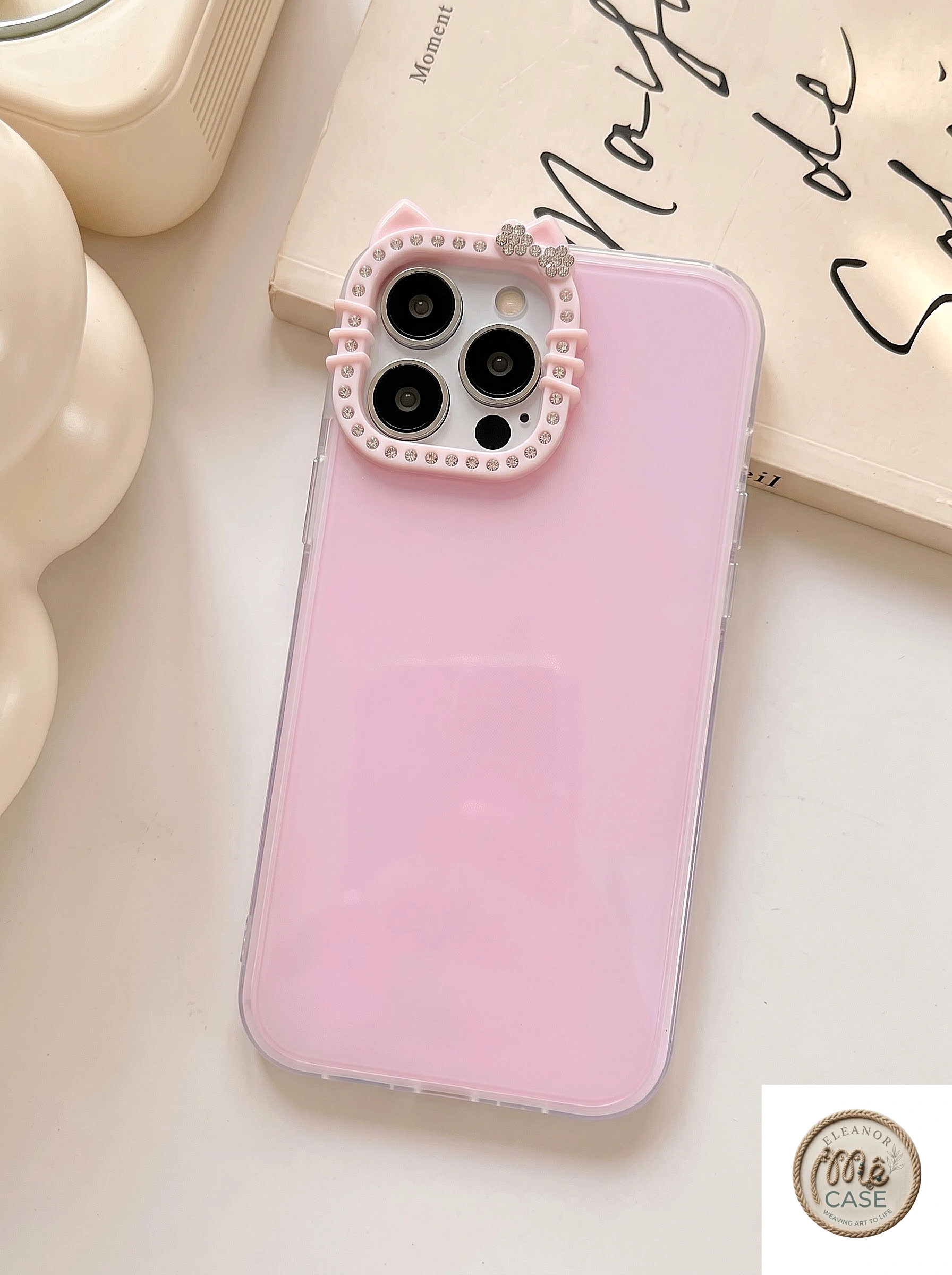 MÃ 48. Ốp Lưng Iphone Viền Camera Đính Đá Lấp Lánh
