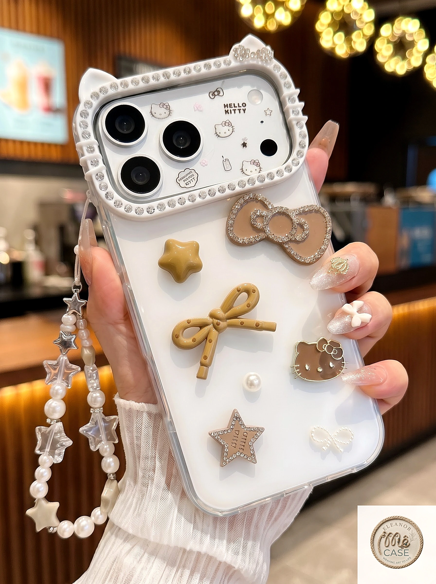 MÃ 70. Ốp Lưng iPhone Cute Candy Kitty - Cầm Là Thích - Dùng Là Phê