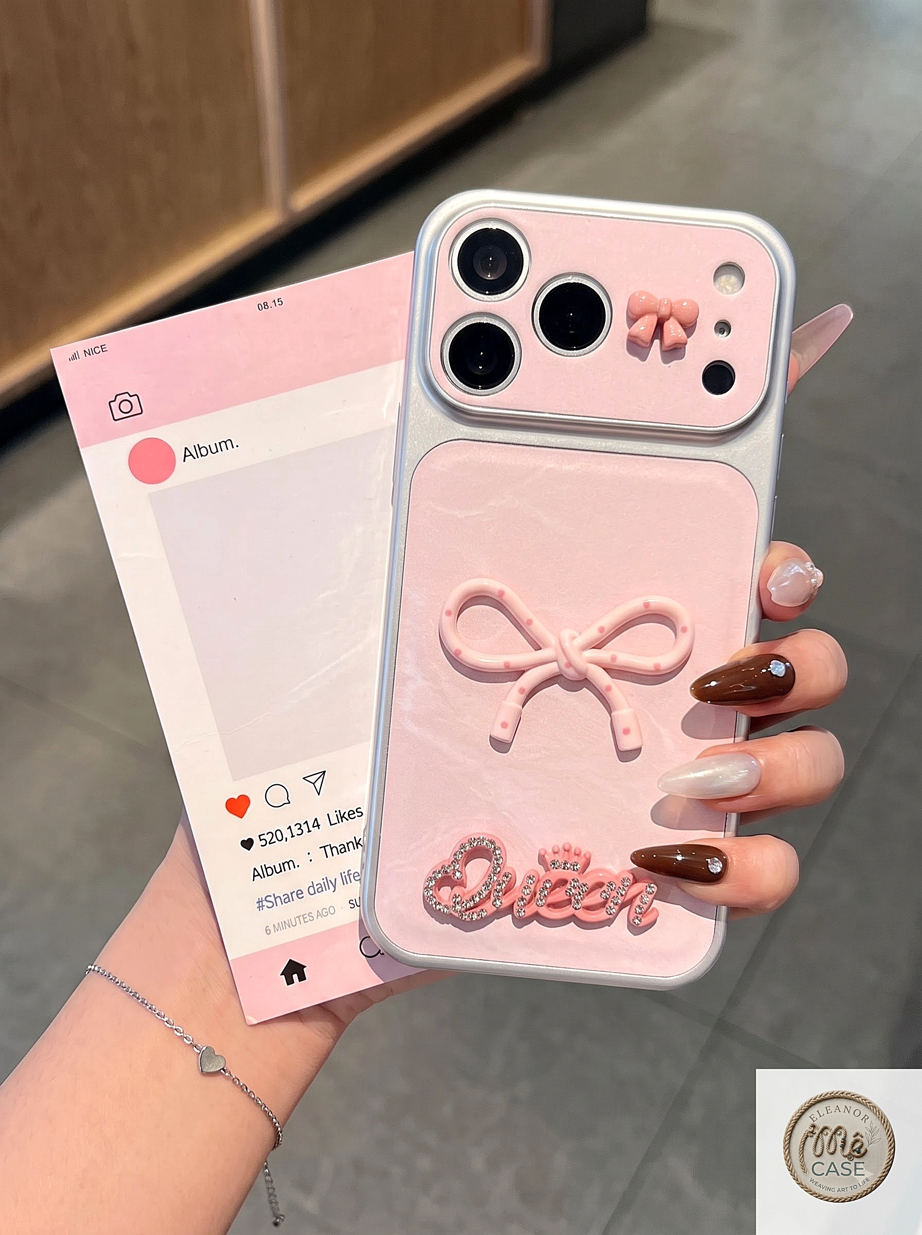 MÃ 41. Ốp Lưng iPhone Nàng Thơ Ngọt Ngào 💕