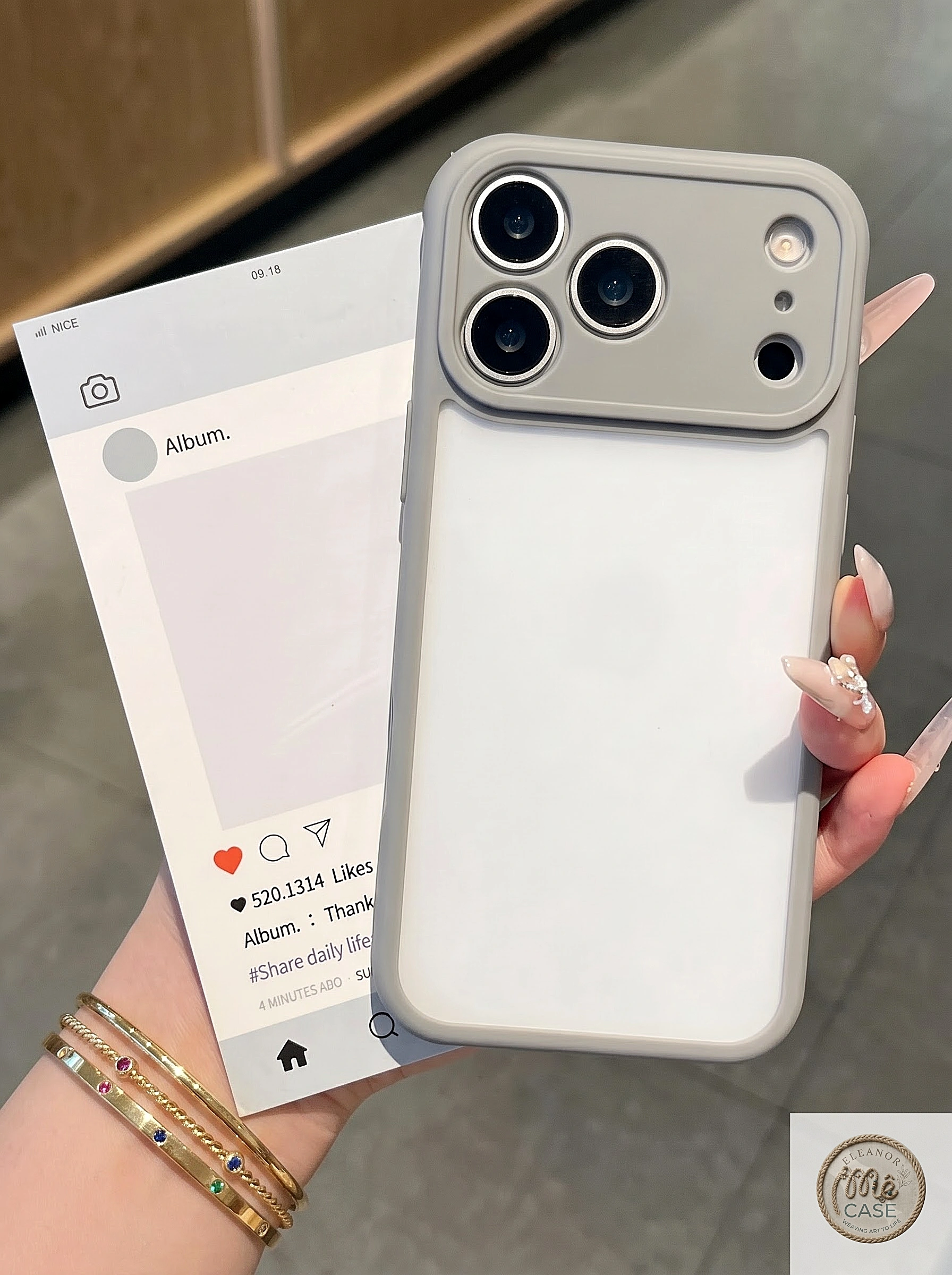 Ốp Lưng IPHONE Viền Màu Mặt Nhám Mờ Cao Cấp Chống Bám Vân Tay - Tản Nhiệt-Chống Sốc
