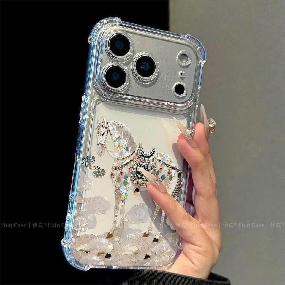 Ốp Lưng Iphone Thiên Mã Đạp Vân - Full Mã Thường/Pro/ProMax