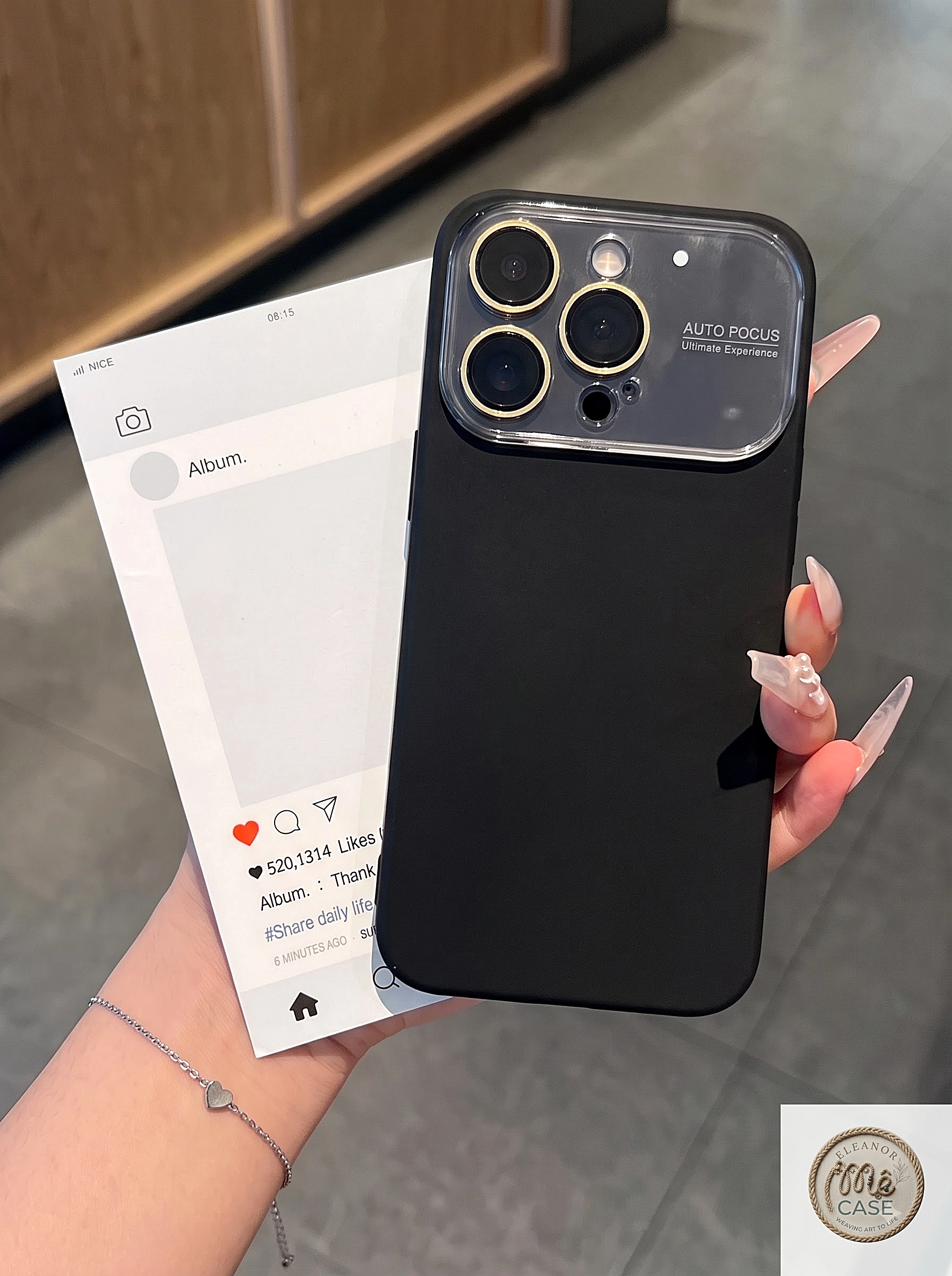 Ốp Lưng Iphone - Ốp  Chống Bẩn Độ Full Camera 17Promax Đẳng Cấp