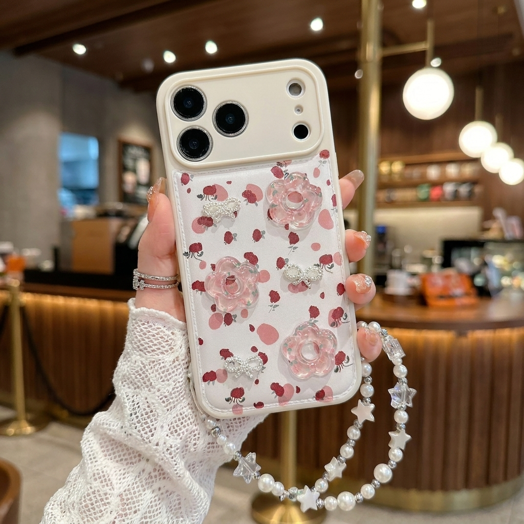 Ốp Lưng Iphone Hoa Pha Lê