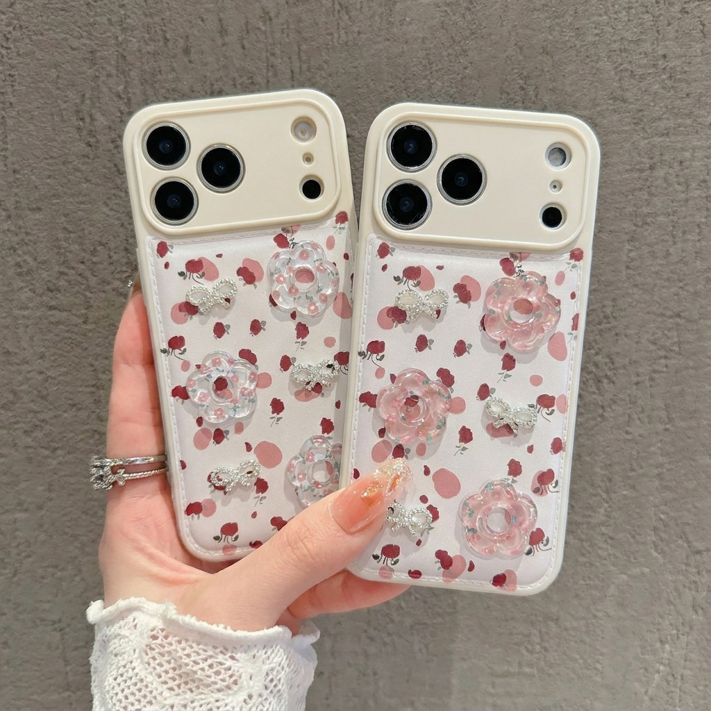 Ốp Lưng Iphone Hoa Pha Lê