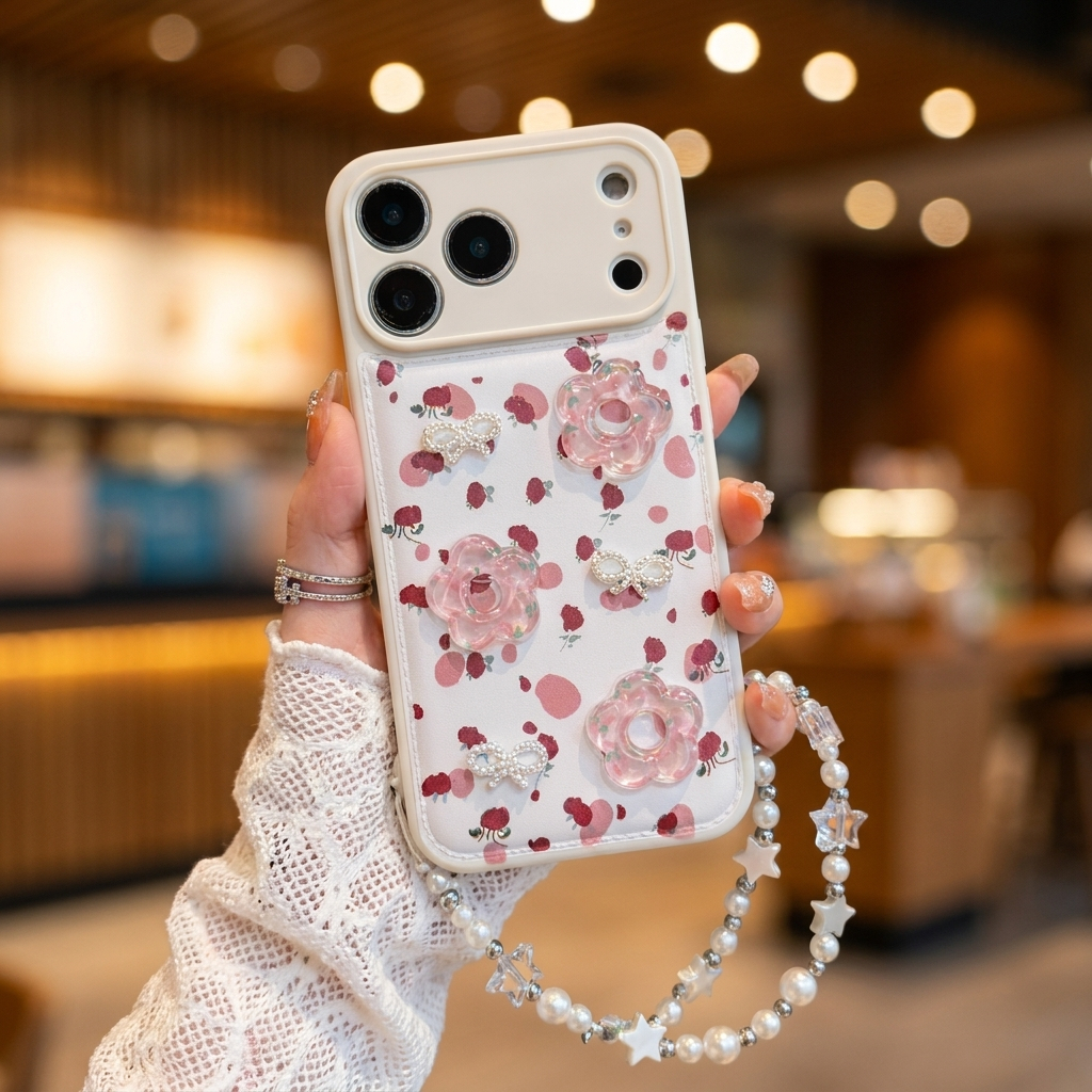 Ốp Lưng Iphone Hoa Pha Lê