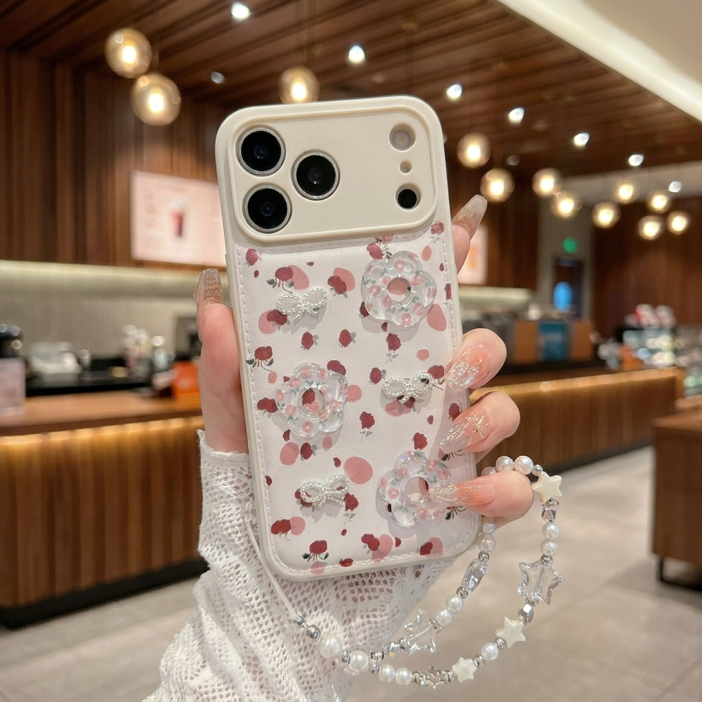 Ốp Lưng Iphone Hoa Pha Lê