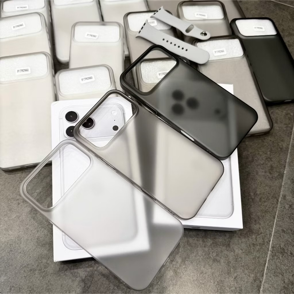 Ốp Lưng IPHONE Cứng Nhám Mờ (Frosted Matte) đỉnh cao của sự tối giản và sang trọng