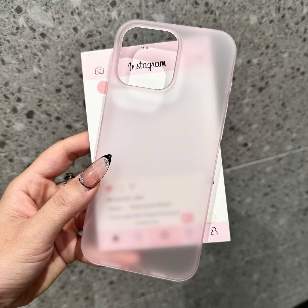 Ốp Lưng IPHONE Cứng Nhám Mờ (Frosted Matte) đỉnh cao của sự tối giản và sang trọng