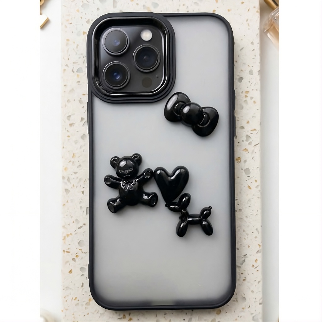 ỐP LƯNG IPHONE TUYỂN CHỌN bộ sưu tập: Noir Charm Case ✨🖤 - MÊ CASE