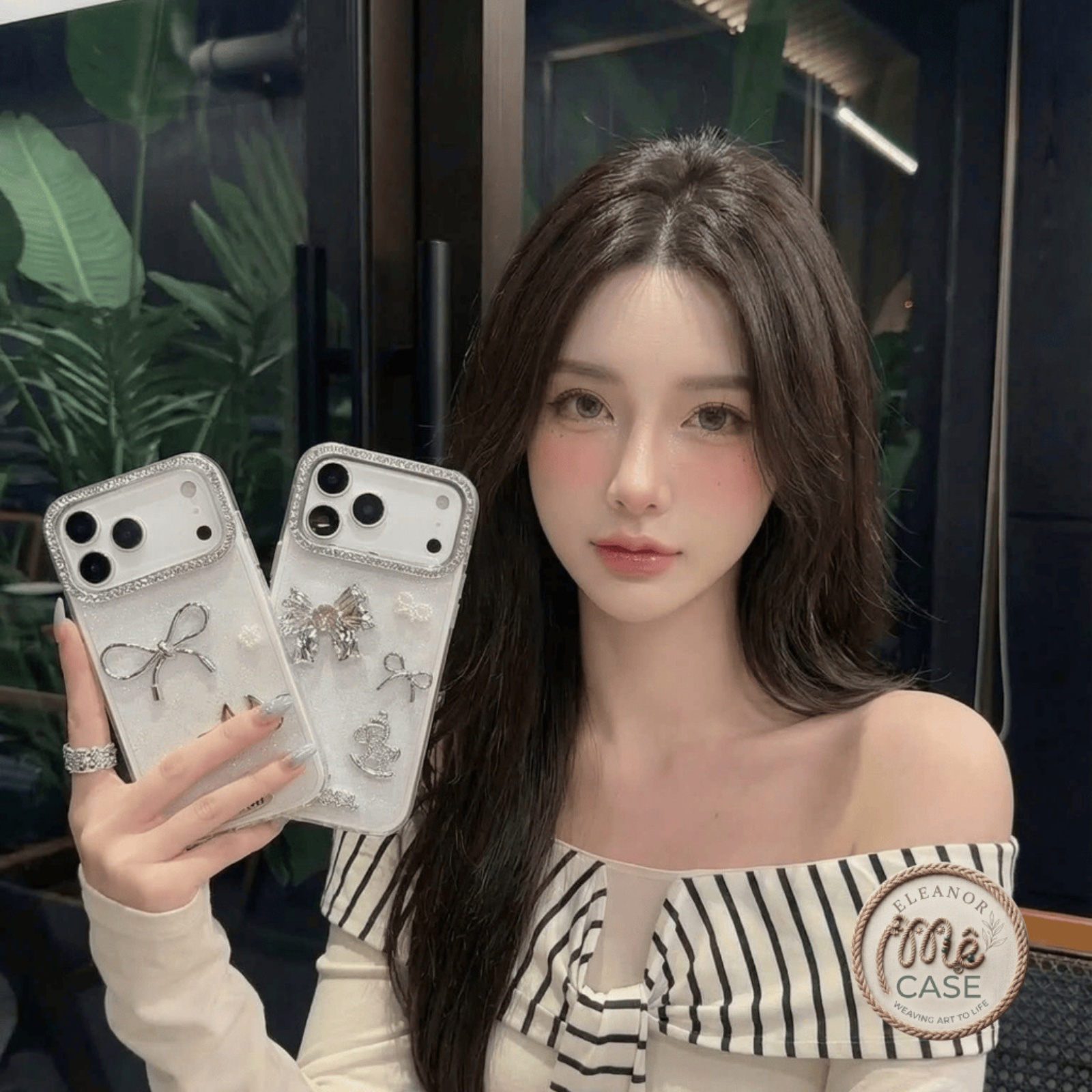 [ TÚI MÙ NHÂN PHẨM ] Combo 3 Ốp Điện Thoại Đính Charm 3D Cao Cấp Thủ Công Mê CaSe - Test Nhân Phẩm