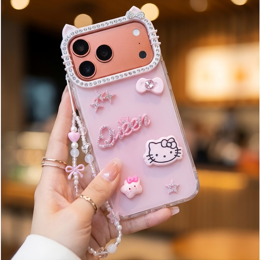 Ốp Lưng Iphone Queen Kitty Dễ Thương