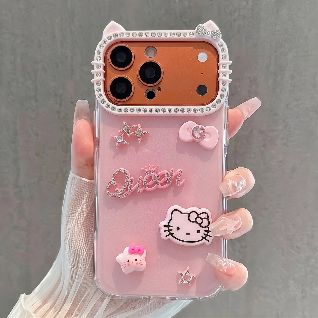 Ốp Lưng Iphone Queen Kitty Dễ Thương