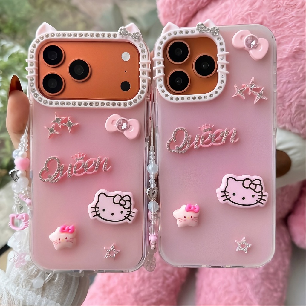 Ốp Lưng Iphone Queen Kitty Dễ Thương