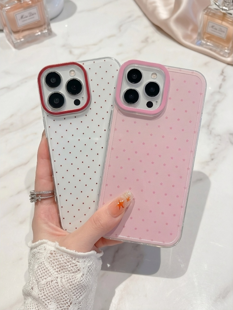 Ốp Lưng Iphone Bảo Vệ Camera Họa Tiết KuteKase