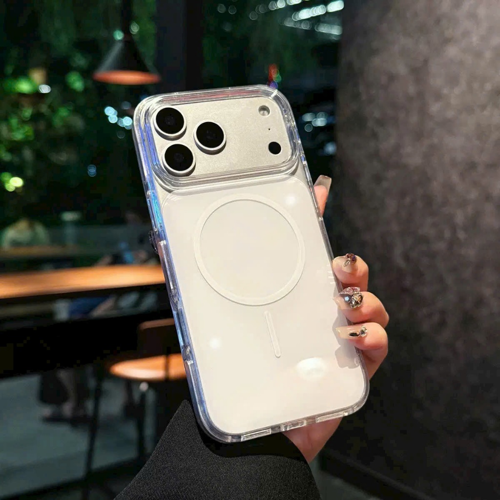 ỐP LƯNG IPHONE MASACE CRYSTAL CHROME – TRONG SUỐT,SÁNG RỰC TINH KHÔI
