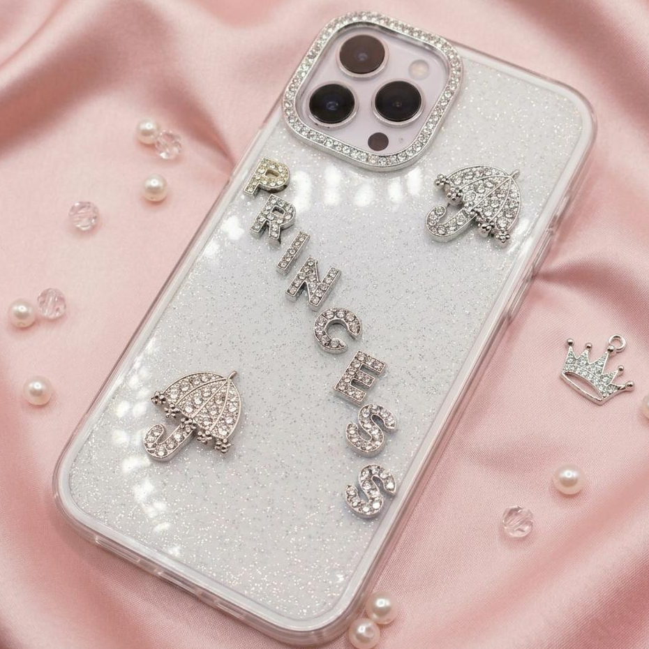 Ốp Lưng Iphone Đính Chữ Đá_
