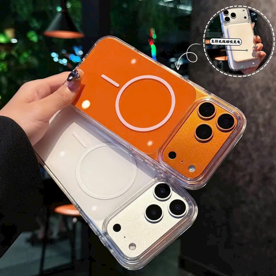 ỐP LƯNG IPHONE MASACE CRYSTAL CHROME – TRONG SUỐT,SÁNG RỰC TINH KHÔI