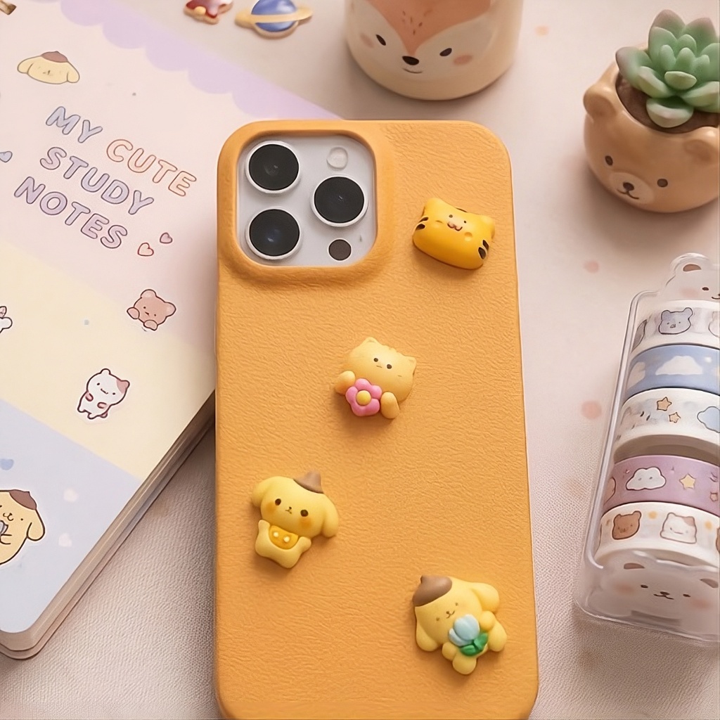 😍 🥰ỐP LƯNG IPHONE 🍍💛 Khu Vườn Trái Ngọt – Bé Gấu Xinh 🐻🌼