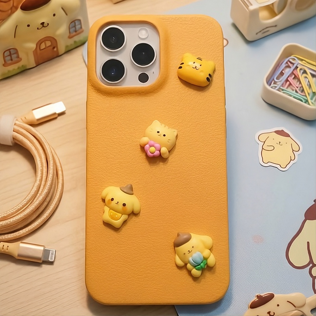😍 🥰ỐP LƯNG IPHONE 🍍💛 Khu Vườn Trái Ngọt – Bé Gấu Xinh 🐻🌼