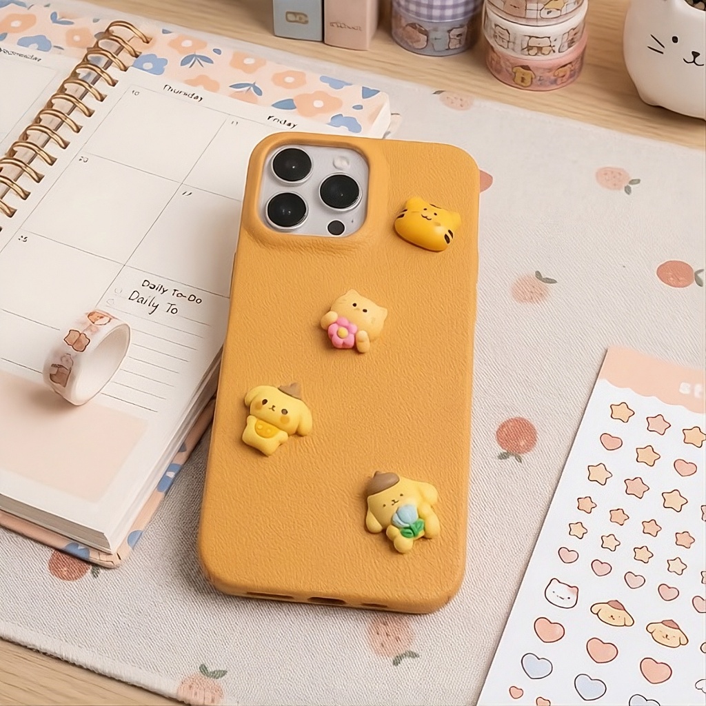 😍 🥰ỐP LƯNG IPHONE 🍍💛 Khu Vườn Trái Ngọt – Bé Gấu Xinh 🐻🌼
